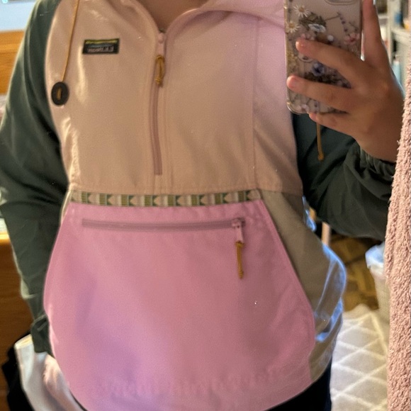 L.L. Bean anorak jacket wind breaker size small - Picture 5 of 5